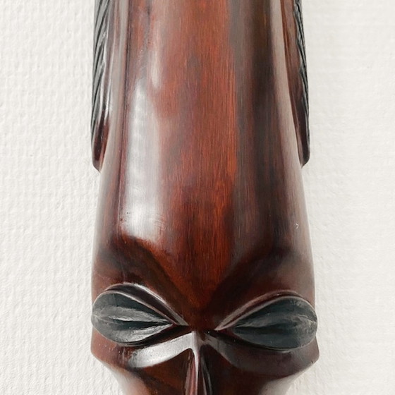 Image 1 of Jeu de masques en bois Afrique