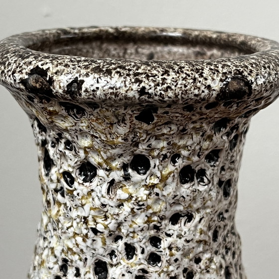 Image 1 of Vaso W-Germany Scheurich Red Lava 293-26