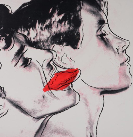 Andy Warhol (1928-1987)'Querelle' . (L:100 X H:70 Cm)