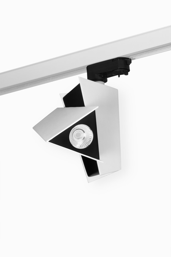 Image 1 of  10X Kite Led Spot On Rail White