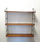 Fifties Wall Rack With Three Shelves