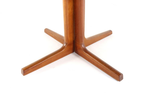 Image 1 of Round 2X Extendable Dining Table 'Broholm' Danish