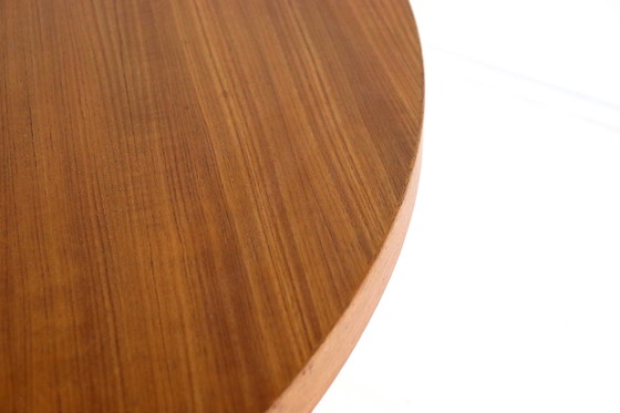 Image 1 of Round 2X Extendable Dining Table 'Broholm' Danish