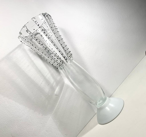 Vase en verre "Sysmutka" de Borek Sipek