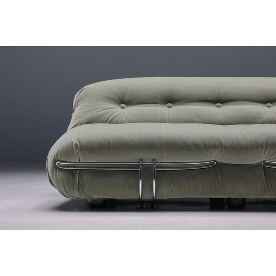 Image 1 of Mid century two seater sofa Soriana by Afra and Tobia Scarpa for Cassina, 1970s