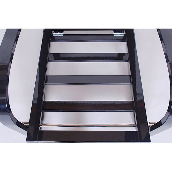 Image 1 of Vintage H70 Armchair by Jindrich Halabala in oakwood and fabric 1930