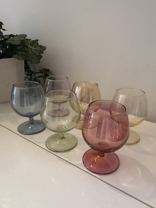 1960s Liqueur glasses