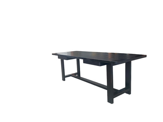 Image 1 of Brutalist Table - Desk, Jean Batenburg For Mi, 1969