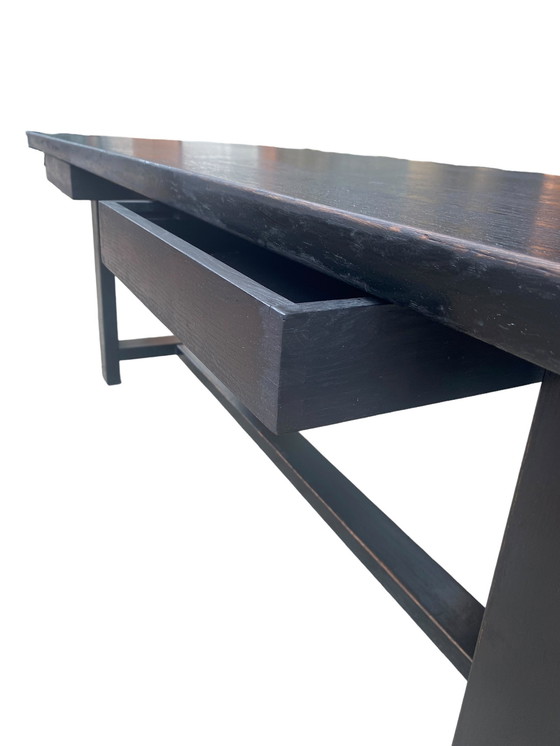 Image 1 of Brutalist Table - Desk, Jean Batenburg For Mi, 1969