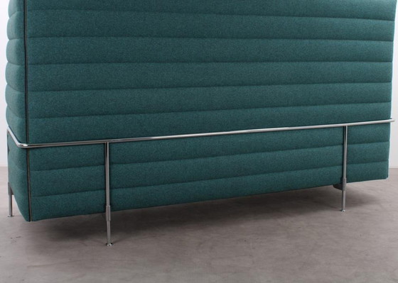 Image 1 of Vitra Alcove Bench Blue/Green