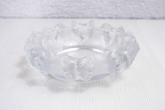 Image 1 of Lalique Crystal Ashtray, France 1970