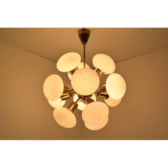 Image 1 of Lampadario di metà secolo Sputnik di Kamenicky Senov, anni '60