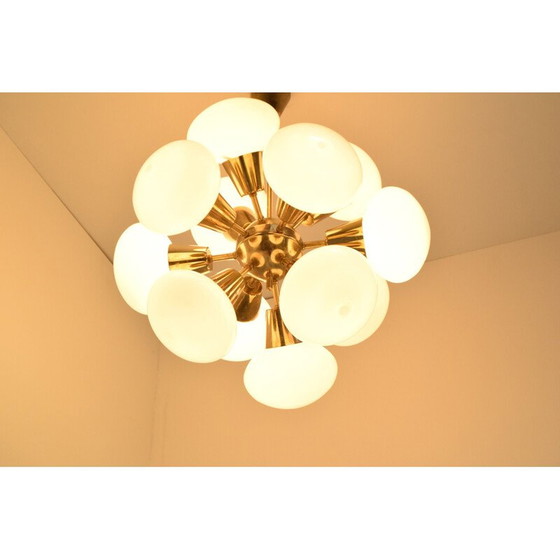 Image 1 of Lampadario di metà secolo Sputnik di Kamenicky Senov, anni '60