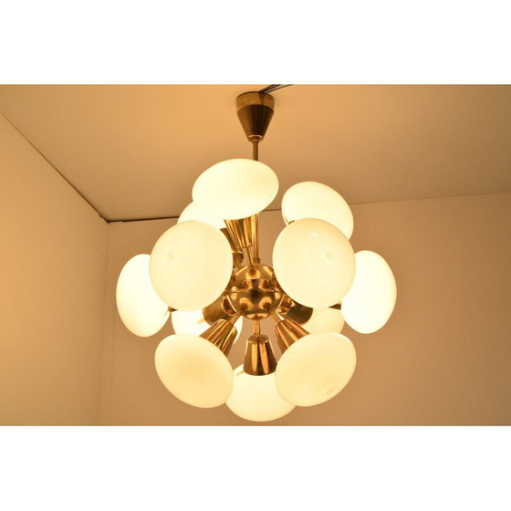 Image 1 of Lampadario di metà secolo Sputnik di Kamenicky Senov, anni '60