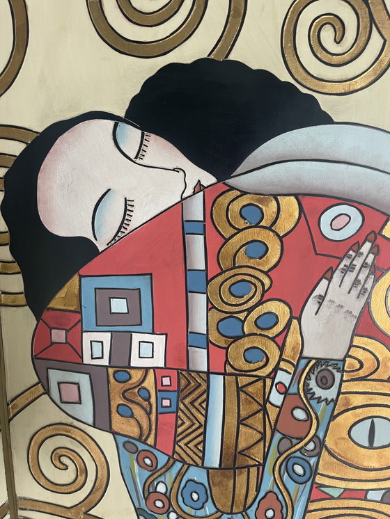 Image 1 of Divisorio vintage Gustav Klimt