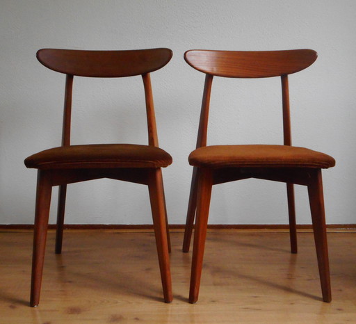 Teak Dining Chairs (2)