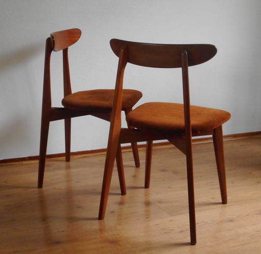 Teak Dining Chairs (2)