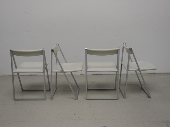 Image 1 of 4x folding chair from Team Form Ag for Interlubke, 1971.