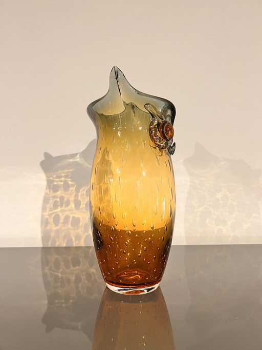 Glass art, Owl Large