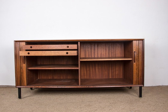 Image 1 of By Henning Kjaernulf For Bruno Hansen Danish sideboard