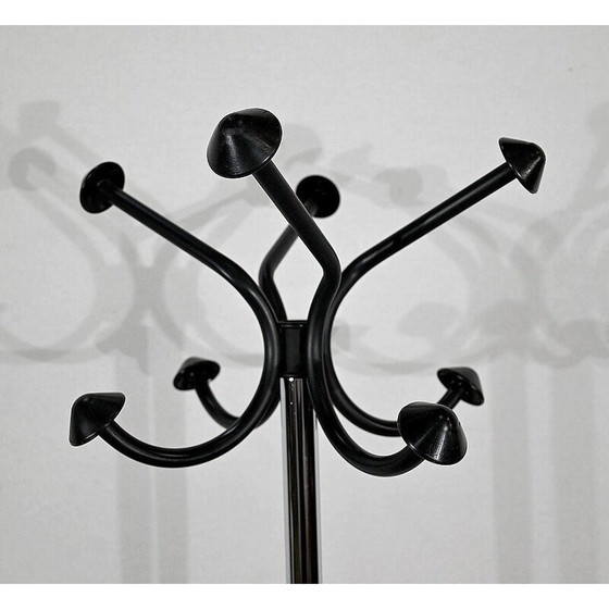 Image 1 of Vintage chrome-plated metal coat rack, 1960