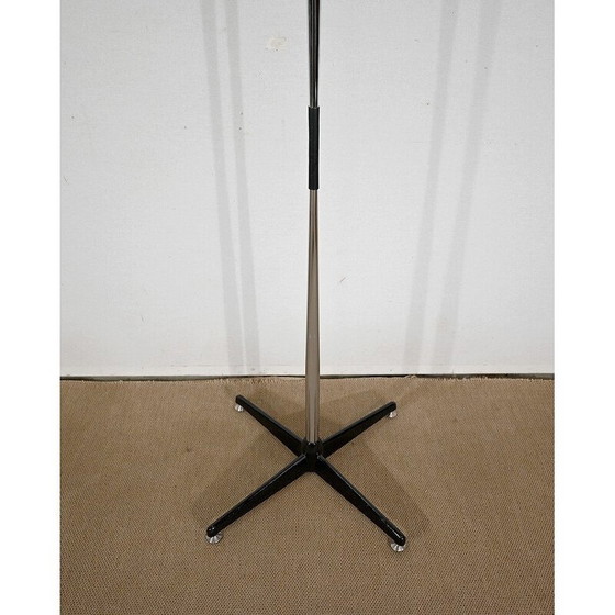 Image 1 of Vintage chrome-plated metal coat rack, 1960