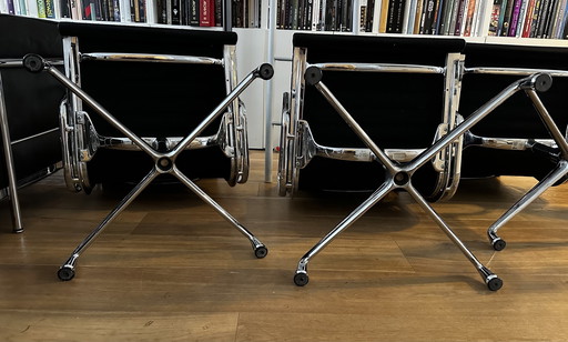 4x Vitra EA 108 Eames chairs