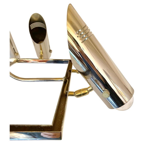 Image 1 of 1X Space Age Multi Lights Ceiling Lamp In The Style Of Stilnovo, Italy 1970'S