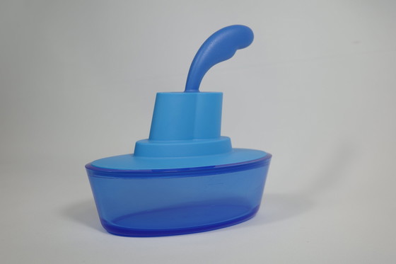 Image 1 of Alessi Ship Shape Butter Dish By Stefano Giovannoni & Harry-Paul,\