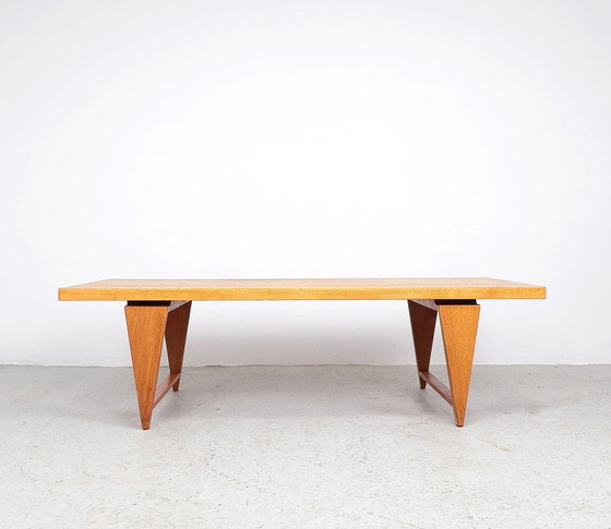 Image 1 of Illum Wikkelsø Large Oak Coffee Table Ml 115