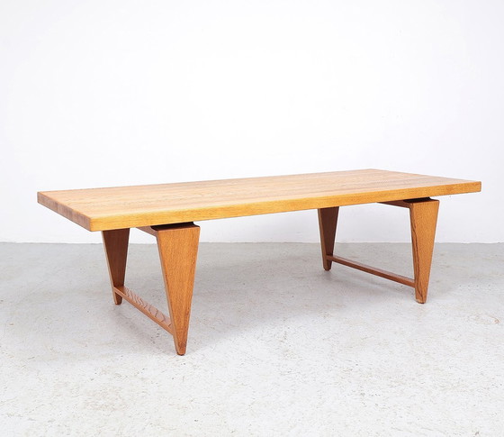 Image 1 of Illum Wikkelsø Large Oak Coffee Table Ml 115