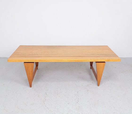 Image 1 of Illum Wikkelsø Large Oak Coffee Table Ml 115