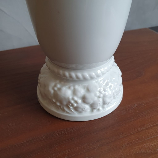 Classic Rose Van Rosenthal Vase White