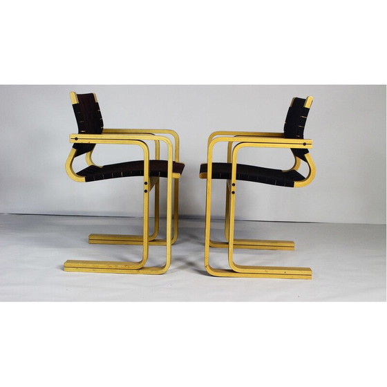 Image 1 of Vintage ash armchair by Rud Thygesen and Johnny Sorensen for Magnus Olesen, Denmark 1970