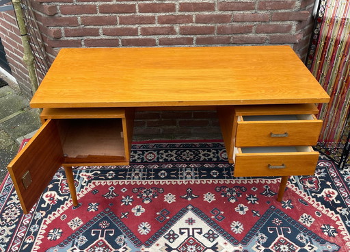 Mid-century teak desk