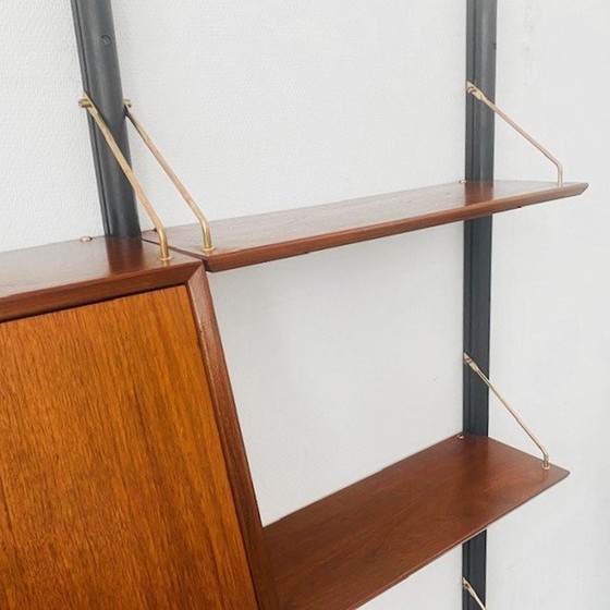 Image 1 of Louis van Teeffelen Wall Furniture Danish Design Wall System Webe 1960's