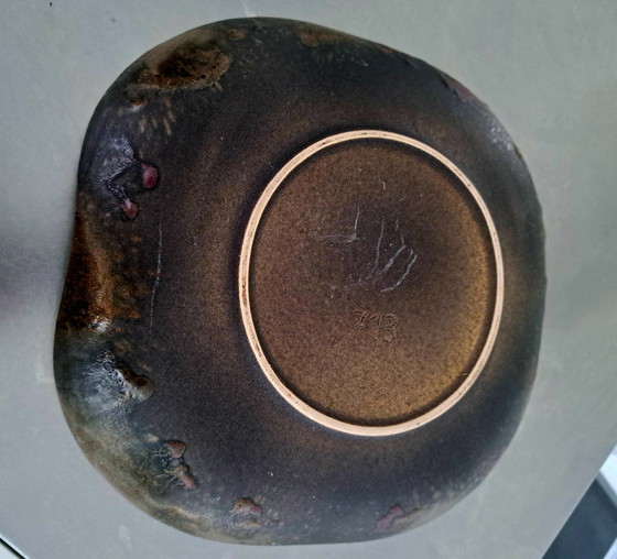 Image 1 of Plato de cerámica Ruscha Art 