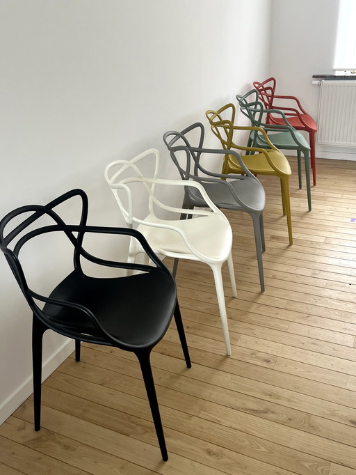 6x Kartell Master chair