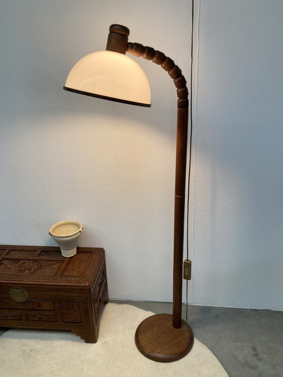 Image 1 of Lampada da terra vintage Steinhauer a forma di fungo