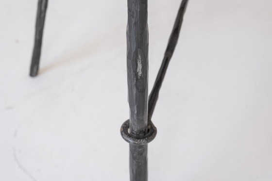 Image 1 of Side chair sculpted in the manner of Diego Giacometti, Italy 1980s. 