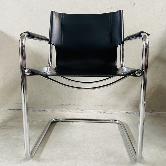 Image 1 of 8 x Matteo Grassi MG5 Visitor dining chairs Mart Stam 1970