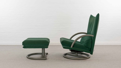 Torino Armchair And Stool 418 By Rolf Benz / Bmp, 90S