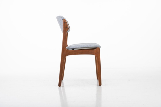 Image 1 of Dining Chairs By Erik Buch For Odense Maskinnedkeri, Denmark, 1960S, Set Of 4