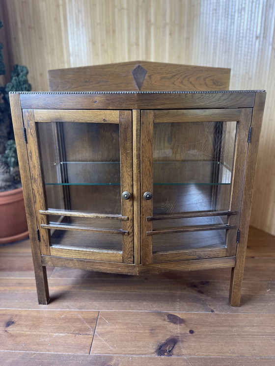 Image 1 of Vintage Tea cabinet / Display case Amsterdam School