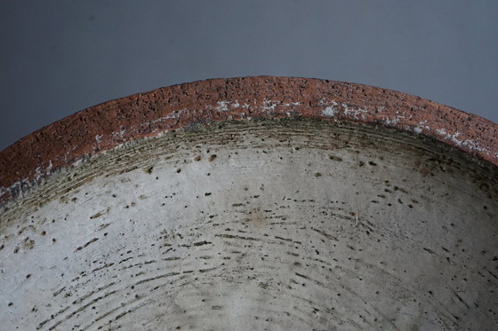 Image 1 of Large Brutalist Ceramic Dish Stand By Jaap Ravelli, 1960s