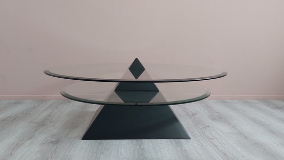 Image 1 of Postmodern Pyramid Coffee Table.