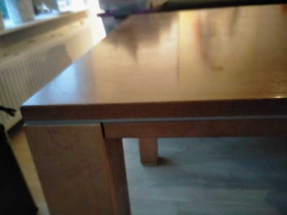 Image 1 of Gelderland Oak Wooden Dining Table