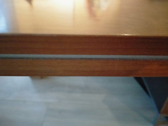 Image 1 of Gelderland Oak Wooden Dining Table