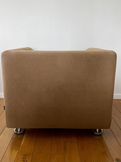 Fauteuil Gelderland 4800 avec pouf