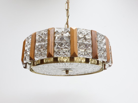 Image 1 of Lampe suspendue design danoise Carl Fagerlund pour Orrefors